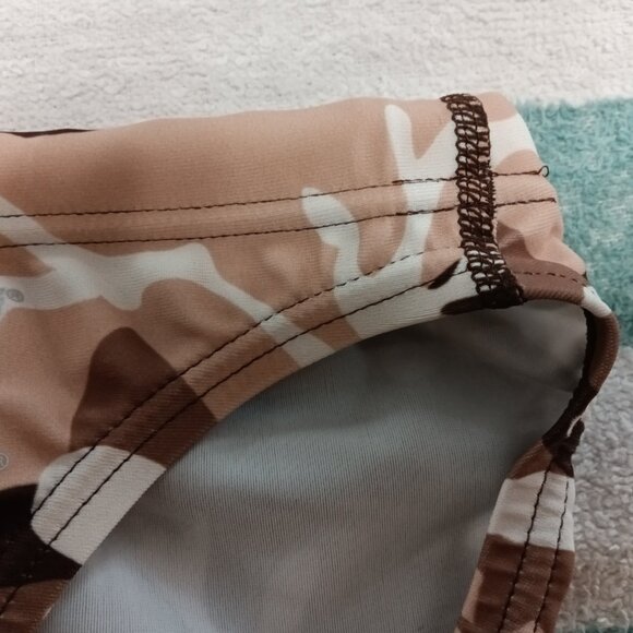VINTAGE 1" TYR SWIM BRIEF, BROWN CAMO, ASIAN SIZE "L" (Approx. 32") - Pre-Owned - Picture 3 of 8